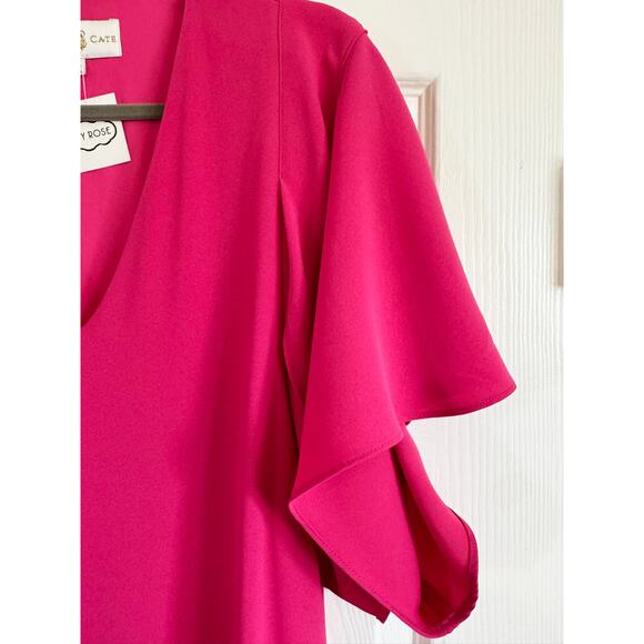 NWT ANNA CATE Beetroot Maxi Blaire Dress Medium M - Picture 5 of 6